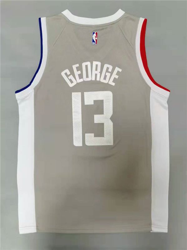 Men Los Angeles Clippers #13 George Grey 2021 Nike Game NBA Jersey->new york knicks->NBA Jersey